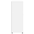 vidaXL Komody 2 ks biele 60x31x84 cm kompozitné drevo