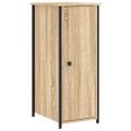 vidaXL Nočné stolíky 2 ks dub sonoma 32x42x80 cm kompozitné drevo