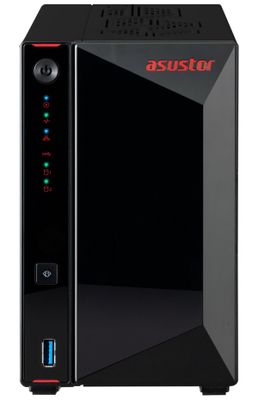 Asustor Nimbustor 2 Gen2 AS5402T 2 Bay NAS, Quad-Core 2.0GHz CPU, Dual 2.5GbE Ports, 4GB DDR4, 4x M.2 SSD Slots Sieťové úložisko NAS, 2× 2,5"/3,5" SATA III, 4× M.2, quad-core 2,0GHz, 4GB DDR4, 2× 2,5GbE LAN, 3× USB 3.1, 1× HDMI