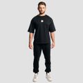 Tričko Boxy Shaker Black - GymBeam, veľkosť L