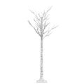 vidaXL Vianočný stromček/vŕba 156 LED 1,5 m, teplá biela, dovnútra/von