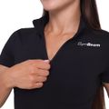 Dámske tričko Cropped Ignite Black - GymBeam, veľkosť XS, veľkosť oblečenia XS