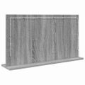 vidaXL Toaletné zrkadlo Sivý Sonoma 80 x 45 x 18 cm Obdĺžnikový