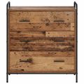 vidaXL Servírovacia skriňa Staré drevo 97 x 33 x 81 cm