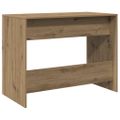 vidaXL Stôl dub artisan 101x50x76,5 cm kompozitné drevo