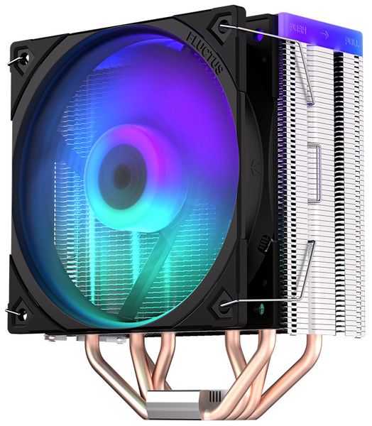 Endorfy chladič CPU Fera 5 ARGB / ultratichý/ 120mm fan/ 4 heatpipes / PWM/ ARGB / pro Intel i AMD Chladic, pro CPU, pro Intel i AMD, socket 1700, 1200, 115x, AM5, AM4, AM3(+), AM2(+), 220W TDP, 120mm ventilátor, 4 heatpipe, ARG