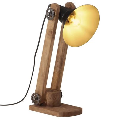 vidaXL Stolová lampa 25 W čierna 23x13x52 cm E27
