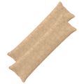 vidaXL Poťah na podložku 2 ks HOUTEN Krémová 40 x 145 cm