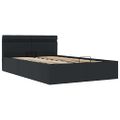 vidaXL Hydraulický posteľný rám+úložný priestor, LED, 120x200 cm