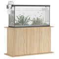vidaXL Stojan na akvárium dub sonoma 101x41x58 cm kompozitné drevo