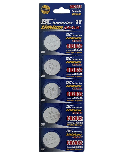 Lítium-knoflíková 3V batéria BC batteries CR2032