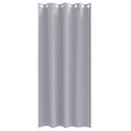 vidaXL Záclony na zatemnenie s krúžkami 2 ks Metalická šedá Polyester