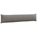 vidaXL Vankúše na pohovku 2 pcs Svetlosivá 200 x 40 cm