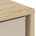vidaXL Servírovacia skriňa so zásuvkou Sonoma dub 30,5 x 27 x 84,5 cm