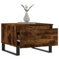 vidaXL Konferenčné stolíky 2 ks dymový dub 50x46x35cm kompozitné drevo