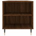 vidaXL Konferenčný stolík hnedý dub 102x44,5x50 cm kompozitné drevo