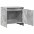 vidaXL Nočné stolíky 2 ks betónové sivé 45x34x44,5 cm drevotrieska