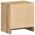 vidaXL Nočné skrinky 2 ks so zásuvkou dub artisan 39x28x41 cm