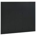 vidaXL Paraván s 5 panelmi, čierny 200x180 cm oceľ