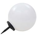 vidaXL Vonkajšie solárne lampy 2 ks 50 cm LED guľové RGB