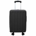 vidaXL Kufor so zámkom Čierna 34 x 23 x 55.5 cm ABS plast