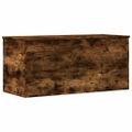 vidaXL Úložný box dymový dub 100x42x46 cm kompozitné drevo