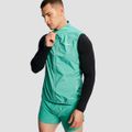 Pánska bežecká vesta Pulse X Green - GymBeam, veľkosť L