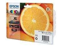 5-balenie - 47 ml - XL - čierna, žltá, azúrová, purpurová, foto čierna - originálna - blistr s RF / akustickým alarmom - atramentová cartridge - pre Expression Premium XP-530, XP-630, XP-635, XP-640, XP-645, XP-830, XP-900