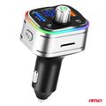 FM vysielač 1×USB-C microSD 12V 24V AMIO-04652