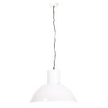vidaXL Závesná lampa 25 W, biela, okrúhla 48 cm E27