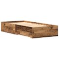 vidaXL Rám postele Staré drevo 90 x 200 cm Kompozitné drevo