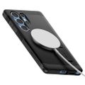 Spigen Tough Armor MagSafe puzdro pre Samsung Galaxy S25 Ultra čierne