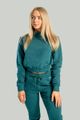 Dámska mikina Essential High-Neck Deep Teal - STRIX, veľkosť S, veľkosť oblečenia S