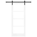 vidaXL Posuvné dvere ORKDAL Biela 83 x 202 cm