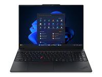 Prevedenie závesu 180 stupňov - Intel Core Ultra 7 - 255H / až 5.1 GHz - Win 11 Pro - Arc Graphics 140T - 32 GB RAM - 1 TB SSD TCG Opal Encryption 2, NVMe - 16" IPS 1920 x 1200 - Wi-Fi 6E, Bluetooth - čierna - kbd: česká/slovenská - s 3 roky Lenovo Onsite Support