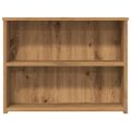 vidaXL Konferenčný stolík dub artisan 105x55x42 cm kompozitné drevo