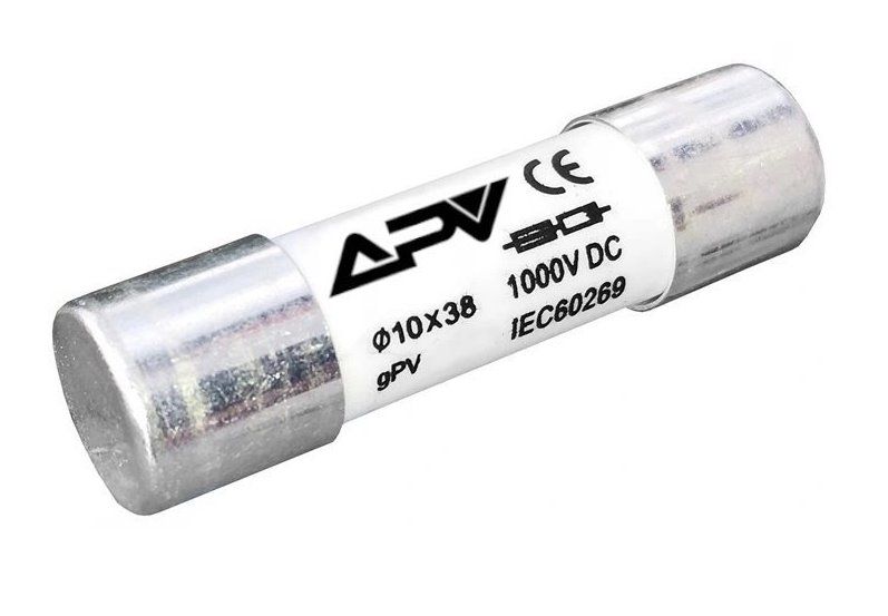 FVE DC poistka Adelid APV 1000V, 32A 10x38 mm pre solárne systémy FVE DC pojistka Adelid APV 1000V, 32A 10x38 mm pro solární systémy