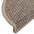 vidaXL Samolepiace nášľapy na schody vzhľad sisalu 15 ks 56x17x3 cm