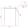 vidaXL Roleta Hnedá 130 x 160 cm Bambus