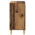 vidaXL Servírovacia skriňa Staré drevo 60 x 35 x 70 cm