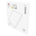 LED panel DIXXO backlit 60×60, štvorcový vstavaný biely, 36W neutrálna b. UGR