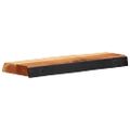vidaXL Nástenné police 2 ks 40x20x3,5 cm, akáciový masív