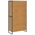 vidaXL Servírovacia skriňa Remeselnícky dub 81 x 36 x 150.5 cm
