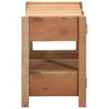 vidaXL TV skrinka Hnedá 83 x 33 x 46 cm Masívne obnovené drevo
