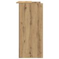 vidaXL Recepčný stôl dub artisan 100x50x103,5 cm kompozitné drevo