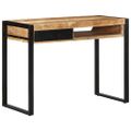 vidaXL Stôl 100x50x75 cm Masívne hrubé drevo Mango