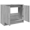 vidaXL Skrinka pod umývadlo sivá sonoma 63x29x55 cm spracované drevo