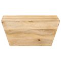 vidaXL Konferenčný stolík v tvare V 66x66x30 cm, mangový masív