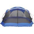 vidaXL Stan s moskytiérou so strechou Azúrová modrá 434 x 434 x 230 cm