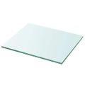 vidaXL Poličky 2 ks panel z priehľadného skla 30x20 cm